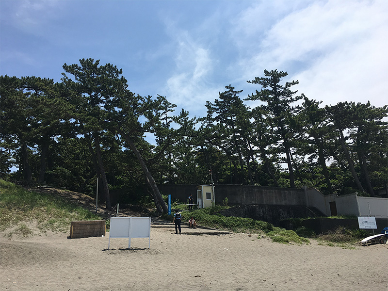 葉山の海水浴場、海開きしました！