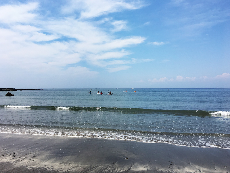 葉山の海水浴場、海開きしました！