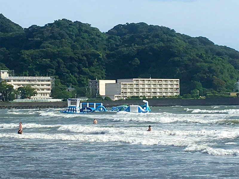 逗子海岸、海開きしました♪