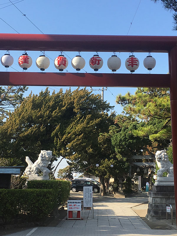 年の瀬です。〜葉山森戸神社・逗子亀ヶ岡神社〜