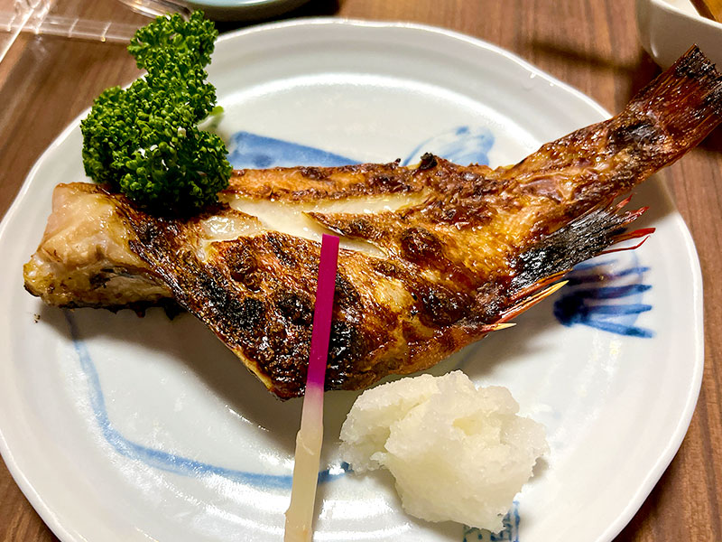 魚料理　なじま　焼き魚