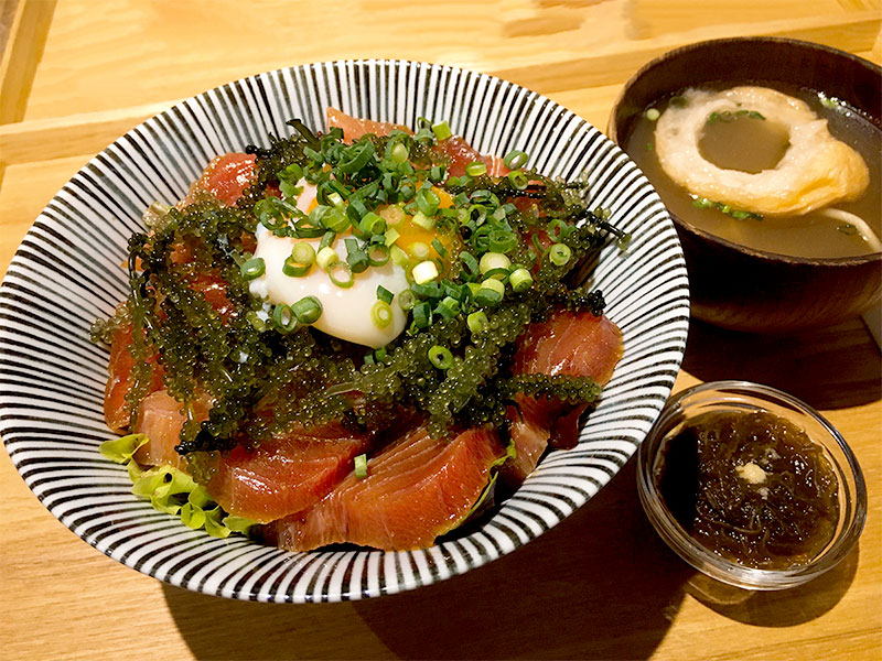 逗子ランチ♪ 〜マグロの漬け丼〜