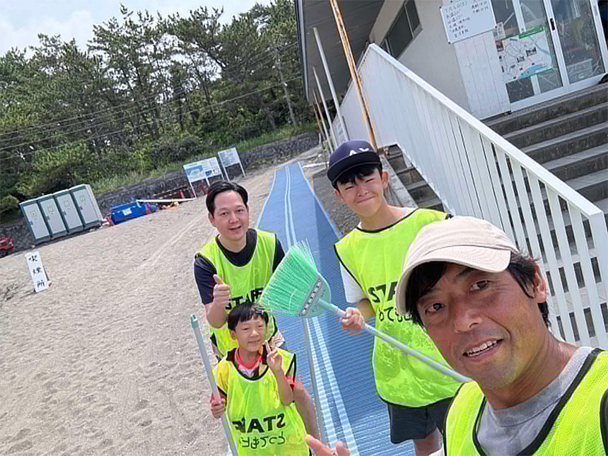 だれにとってもとっても良い日に「とってもビーチプロジェクト」