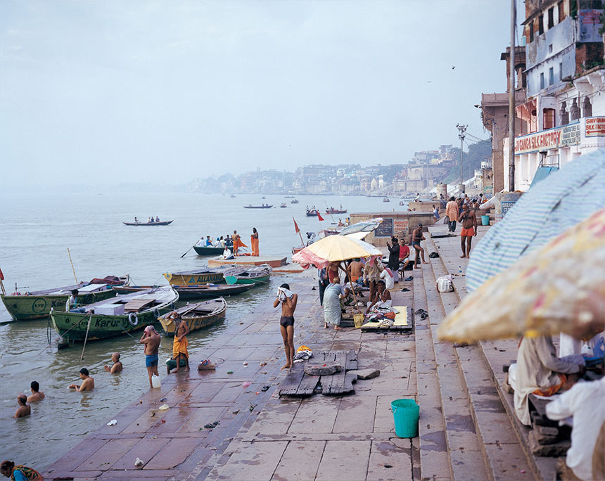 上田義彦《M.Ganges No.2 ・ Varanasi》2014年 ⒸYoshihiko Ueda