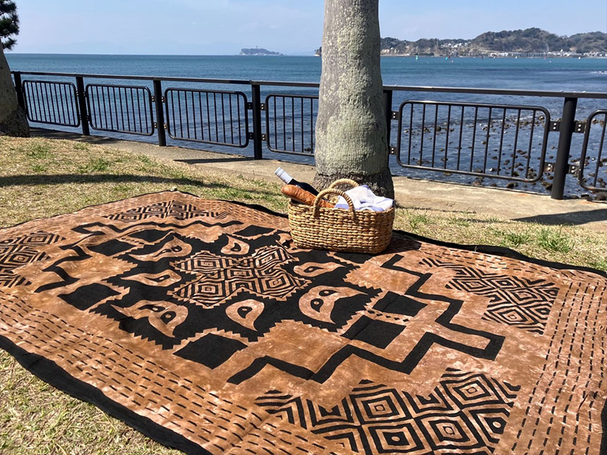 インドコットン・ハンドプリントシート各種（オールド未使用）：185～200cm × 130～140cm
/コットン100% / 各2,000円（送料込み）
