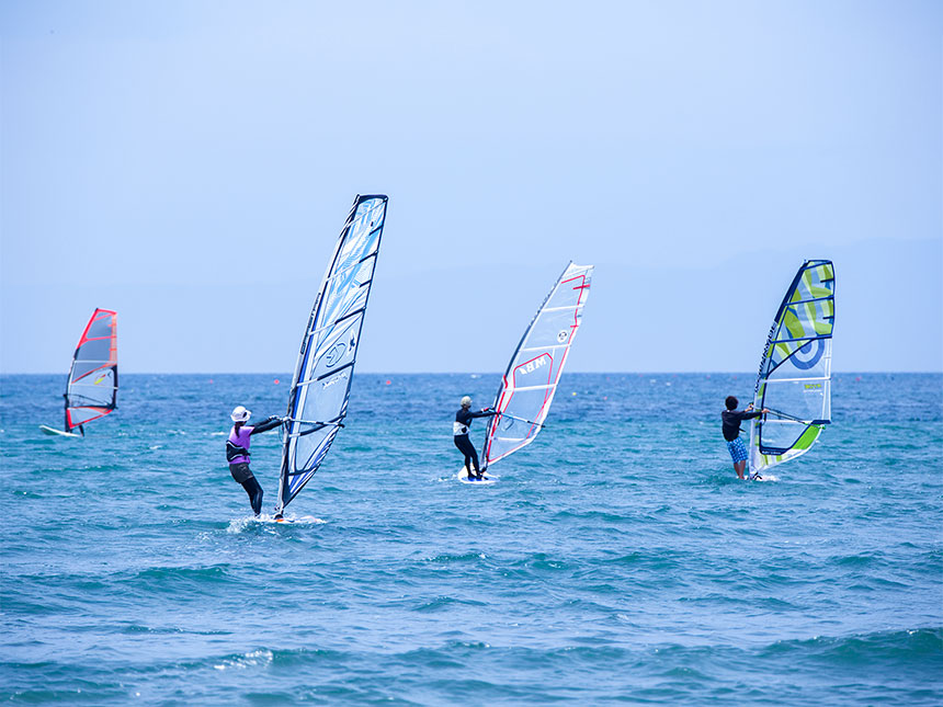 ウィンドサーフィンをはじめよう！