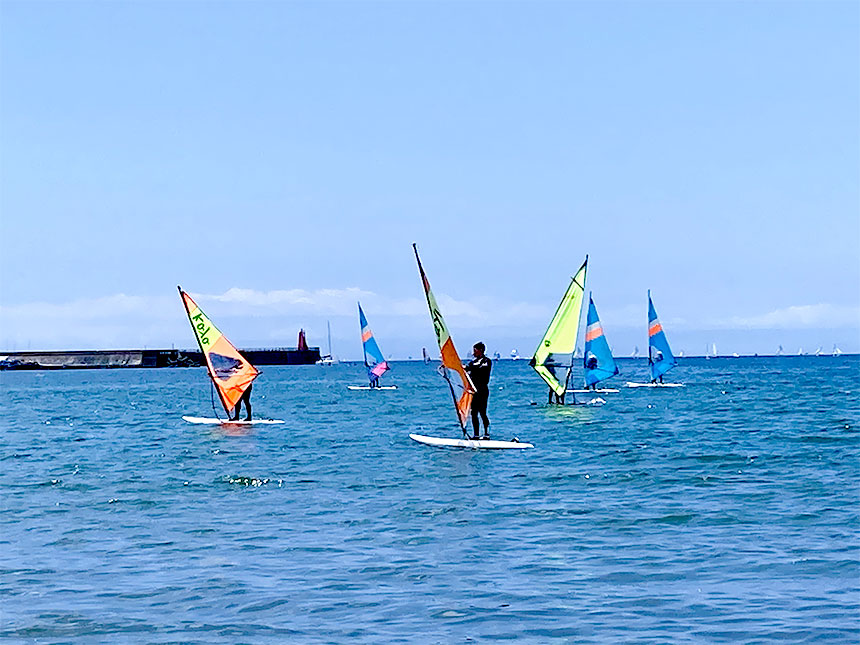 ウィンドサーフィンをはじめよう！