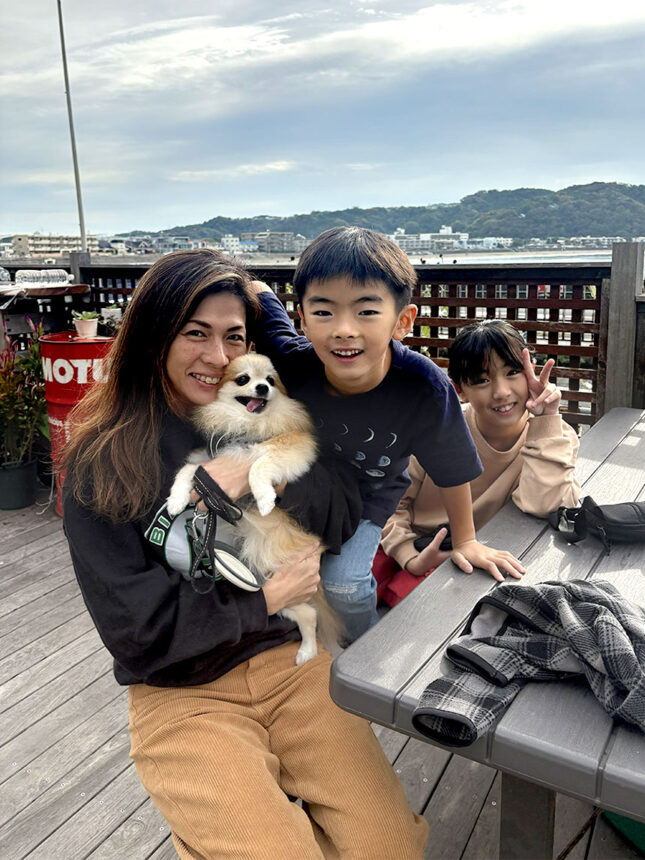 いつも仲良しで楽しそうなご家族。
チロル「写っていないけどパパが大好きです」…（※パパ談）
